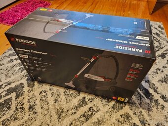 Nevybalený, nový profi Performance Parkside tepovač - 2