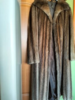 Kožuch - pravá kožušina Bizam - 2