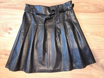 Koženková sukňa xs/s H&M - 2
