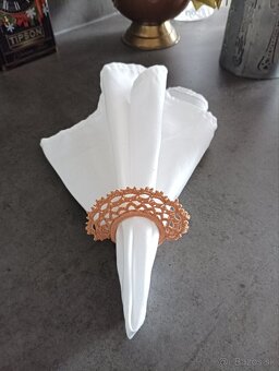 Ozdobné krúžky na obrúsky - 6 ks v sade - 2