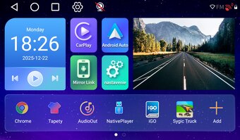 GPS Truck 9",2+32GB,Android 13,CarPlay+AAuto,WiFi,BT,IgoPri - 2