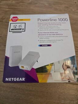 Netgear POWERLINE 1000, PL1000 kit 2 adaptery +kable - 2