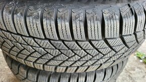 Zimné pneumatiky na plecháčoch - 185/65 R15, disk 5x112 - 2