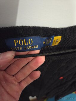 Polo Ralph Lauren sveter čierny - 2