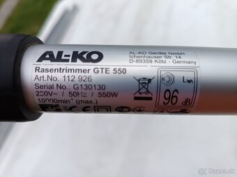 Strunová elektrická Al-ko - 2