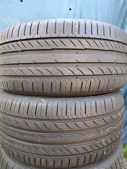 Ponúkame 4 letné pneumatiky Continental Sport 255/45 R17 - 2