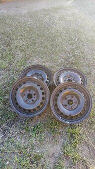 Predám plechové disky R15 5x112 - 2