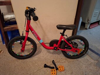 Detský bicykel s odrážadlom 2v1 Discover 500 3 až 5 rokov 14 - 2