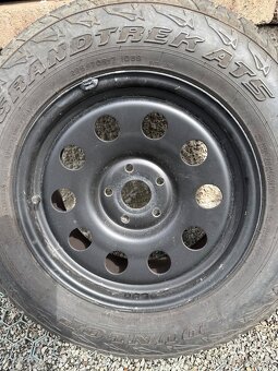OFF ROAD plech. disky + pneu - 2
