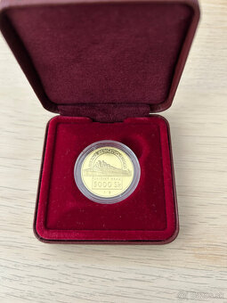 Zberateľská zlatá minca Spišský hrad (5 000 SK, 1998) - 2