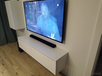 2 skrinky biele lesklé - 2