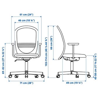 Kancelárska stolička - 2
