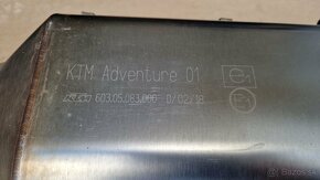 KTM Adventure výfuk originál, katalógové č. 60305083000 - 2