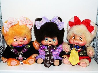 Mončičiak mončičiaci, monchhichi - vzácné kočočky Nyamy - 2