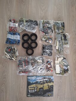 Lego Technique Land Rover Defender 2573 dielikov - 2