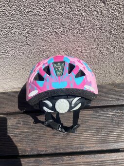 Detská prilba na bicykel so svetlom - 2