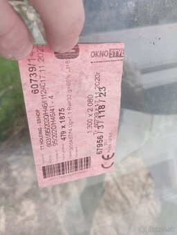 Predám plastové okná 2sklo - 2