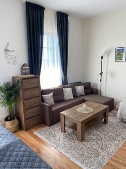 Rohová sedacia rozkladacia súprava s úložným priestorom - 2