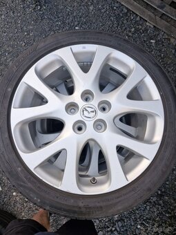 Sada kolies Mazda 6 s tlakovýn senzorom a letnými pneu - 2