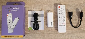 Android TV Stick Zenotv (2GB/16GB) s BT ovladacom - 2