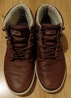Pánske zateplené topánky NAPAPIJRI z pravej kože-top stav - 2