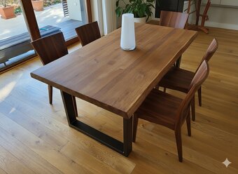Stôl z masívu dubový - 2