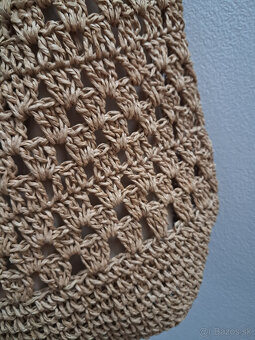 letná háčkovaná taška cez rameno - 2