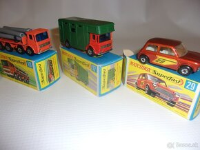 Modely áut Matchbox - 70-te roky - 2
