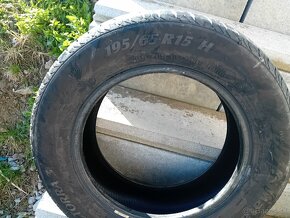 Predám letne pneumatiky 195/65 R15 - 2