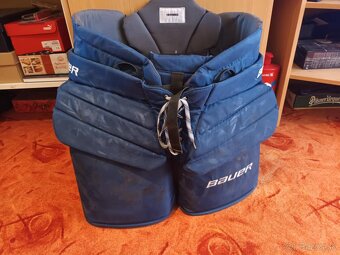 Brankárske nohavice Bauer PRO, sr. XL, (custom, zakázkové) - 2