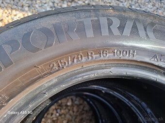 Predám letnú sadu 215/70 R16 - 2