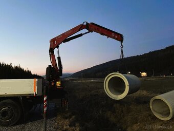 Preprava auto s hydrulickou rukou - 2