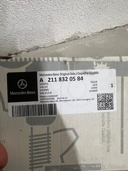 Ventil na vodný okruh Mercedes A2118320584 - 2