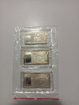 Pamätné mince v tvare bankoviek - 2