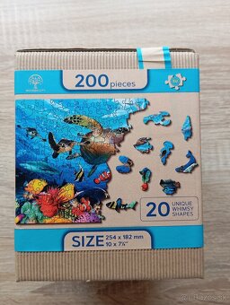 Drevene puzzle korytnacky - 2