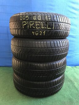 205/60 r17 zimné PIRELLI 93H - 2