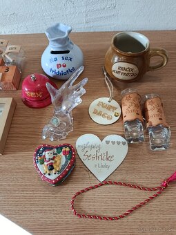 Predám tieto darčekové a dekoratívne predmety. - 2