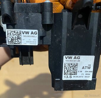 Páčka smeroviek a stieračov - 2