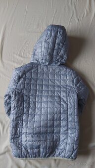 2ks Prechodna dievcenska bunda vel.128cm - 2