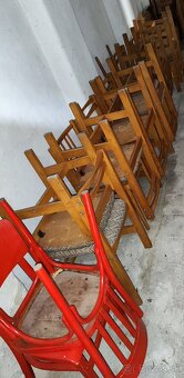 Staré stoličky - väčšie množstvo - 2