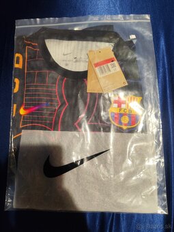 Dres Fc Barcelona Čierny Unikátny Zberateľský Hráčsky - 2