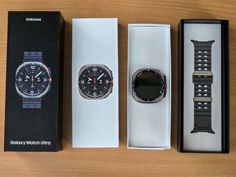 Samsung Galaxy Watch 7 Ultra strieborný/sivý titán - 2