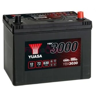 YUASA 72Ah 12V 630A - UPLNE NOVA - 2