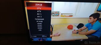 Predám LED tv Sencor uhlopriečka 100 cm s org.ovladacom full - 2