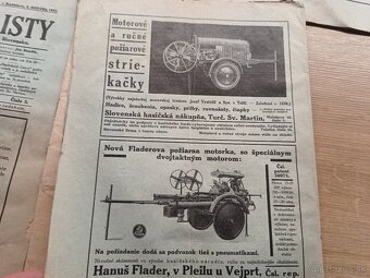 6x Hasičské listy 1936,1937,1940 - 2