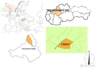 Pozemok Lazy pod Makytou, 1362 m2 - 2