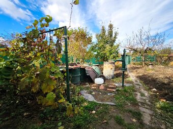 Udržiavaná záhrada so studňou a chatkou - 2