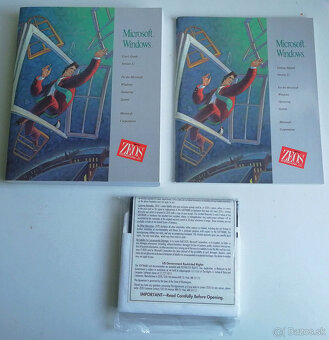 PREDÁM WINDOWS 3.1 1992 ZEOS USA-TOTAL RARE - 2