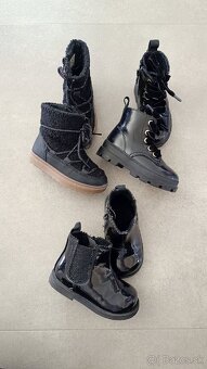 Dievčenské topánky - veľkosť 20/21 - 2