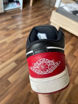 Jordan Low Red black white - 2